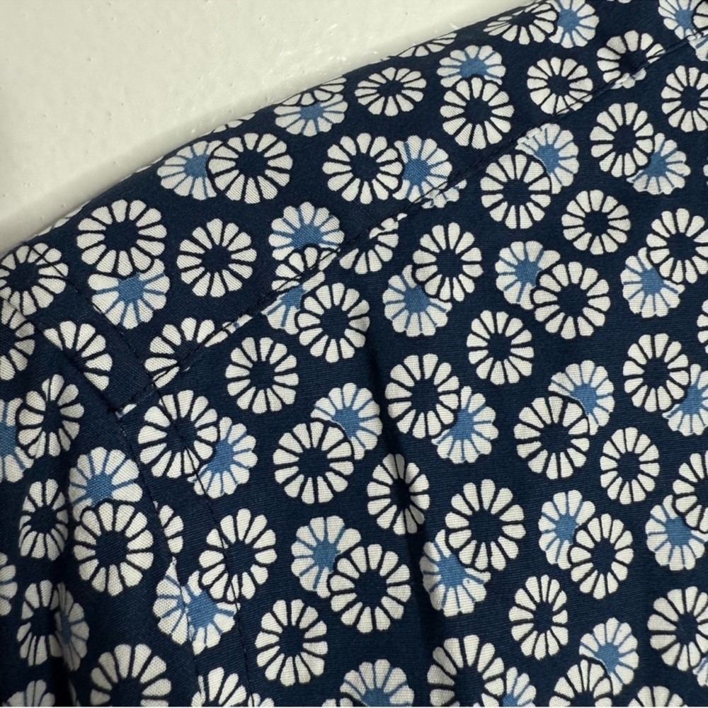 NEW‎ J. Crew Stretch Secret Wash Shirt In Floral Print Organic Cotton Size Small - Picture 8 of 11